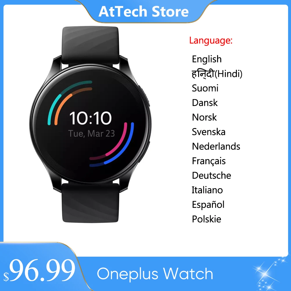 Оригинальные Часы OnePlus Global ROM для женщин и мужчин Смарт-часы с оксиметром в крови