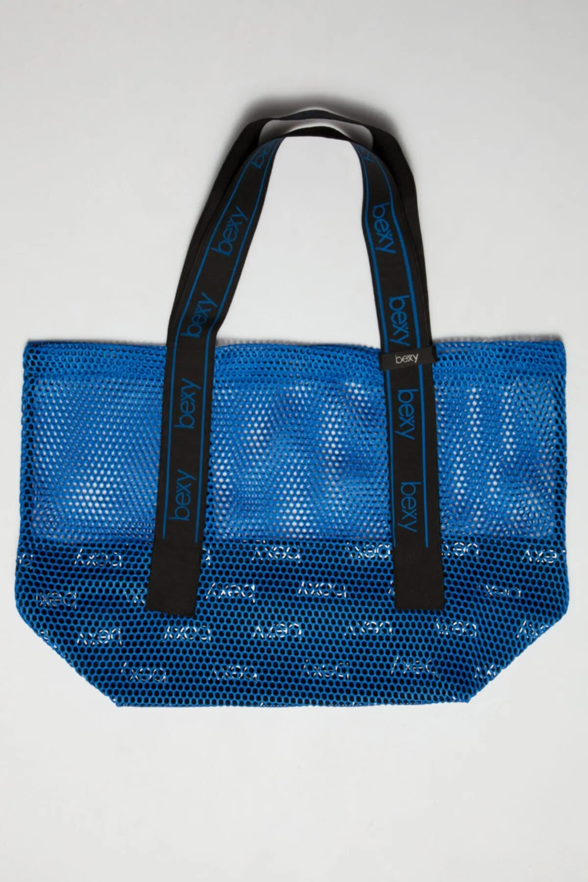 

Женская пляжная сумка-голубая сетка | Сумка-тоут, модная летняя вместительная сумка через плечо с рисунком, приблизительно