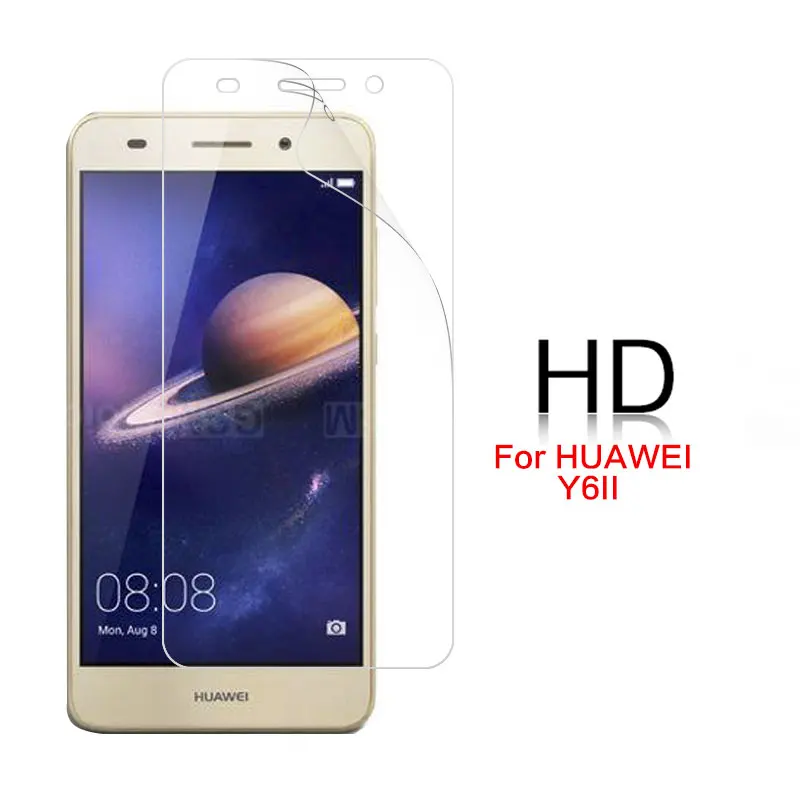 Прозрачная глянцевая HD-пленка для Huawei Y635 Y6ii Compact Y7 Y9 Prime Pro 2017 2018 2019 матовая