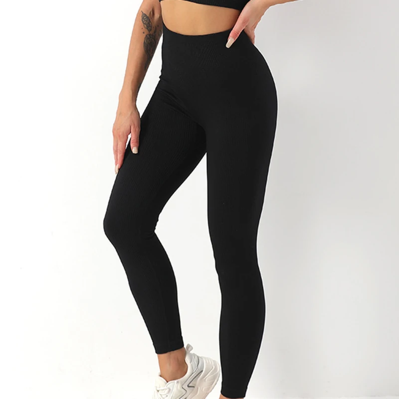 

Lady's Yoga Leggings Sports Tights Woman Seamless Yoga Pants Tummy Control Gym Fitness Legging PUsh Up Workout Athletics Leggins