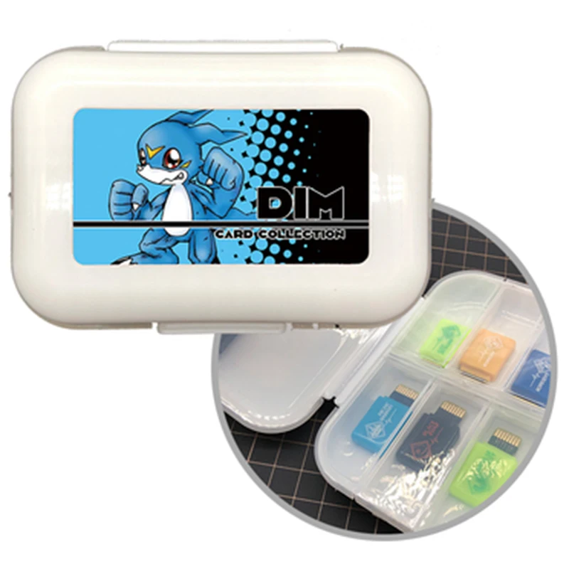 Bandai Digimon Приключения тусклые карты коробка для хранения Защитная пленка