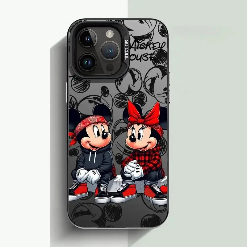Anime Mickey Minnie Phone Case for Infinix Hot 8 9 10 12 20 30 30i Play Smart 5 6 7 Plus Spark Pro Shockproof Back Cover