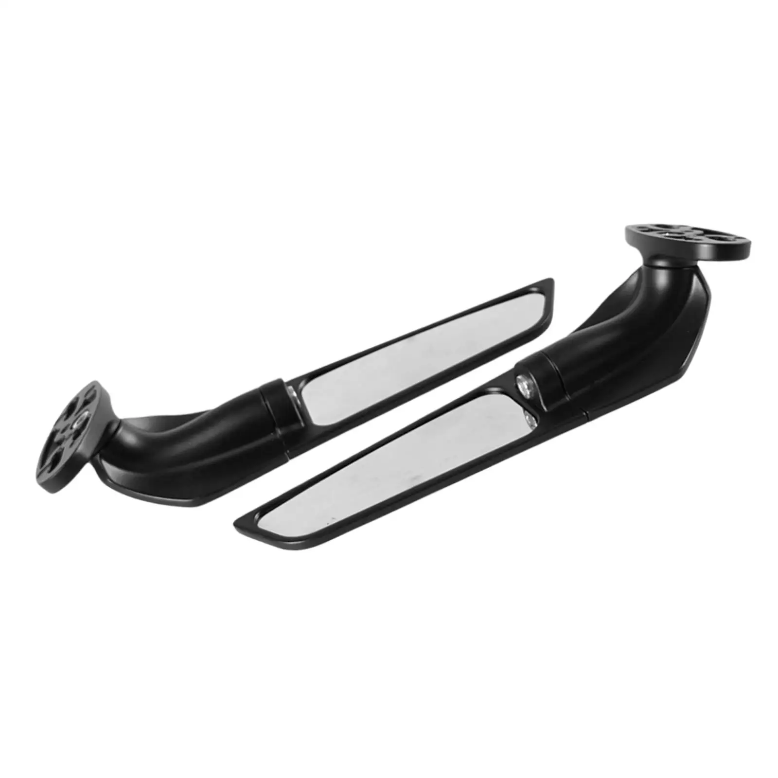 

Set of 2 Wind Swivel Wing Rotating Side Mirrors for Kawasaki Ninja ZX10R 2009-2021