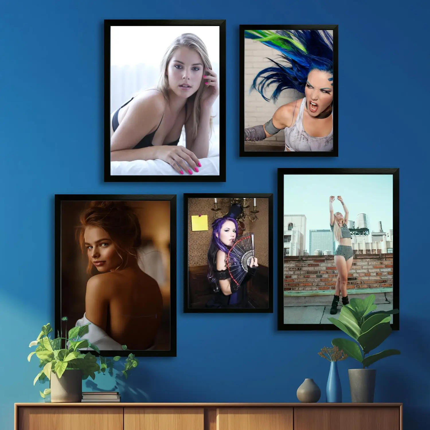 Плакат на холсте Алисса