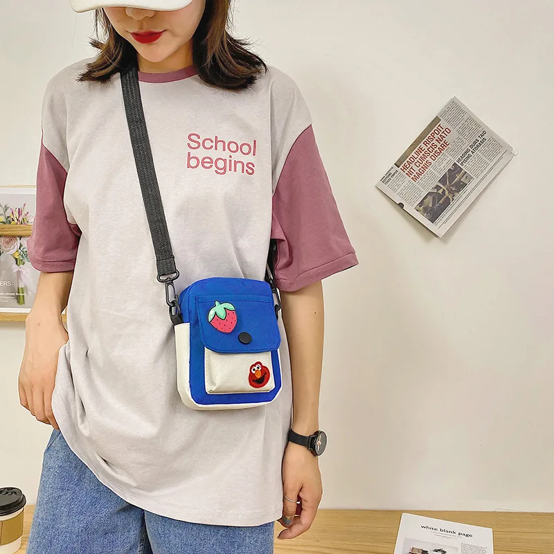 2022 New Fashion Shoulder Bag Trendy Cute Small Square Bag Japanese Harajuku Style Female Bag Messenger Bag