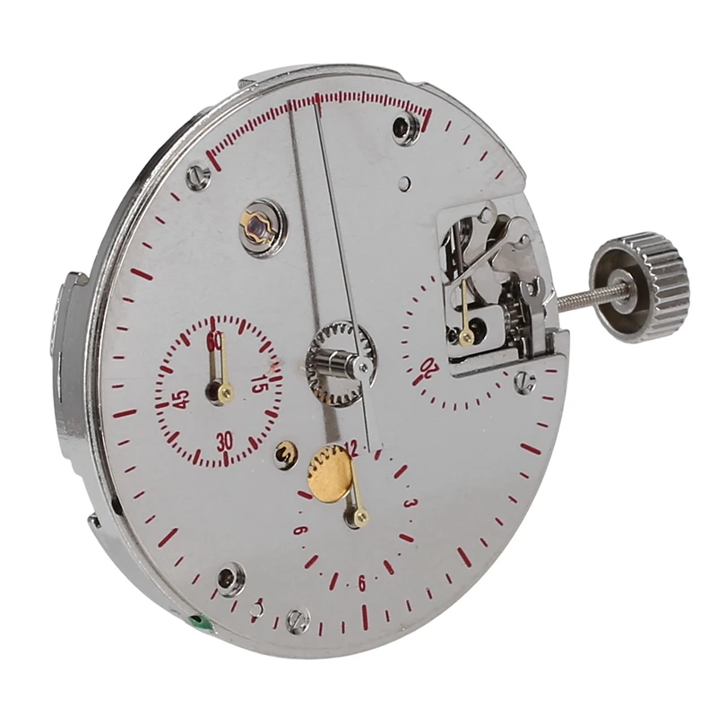 

Для механического хронографа Seagull ST1902 TY2902 3 Eyes ST19 механизм ручной обмотки ST1902 Is 3/6/9 маленькая игла