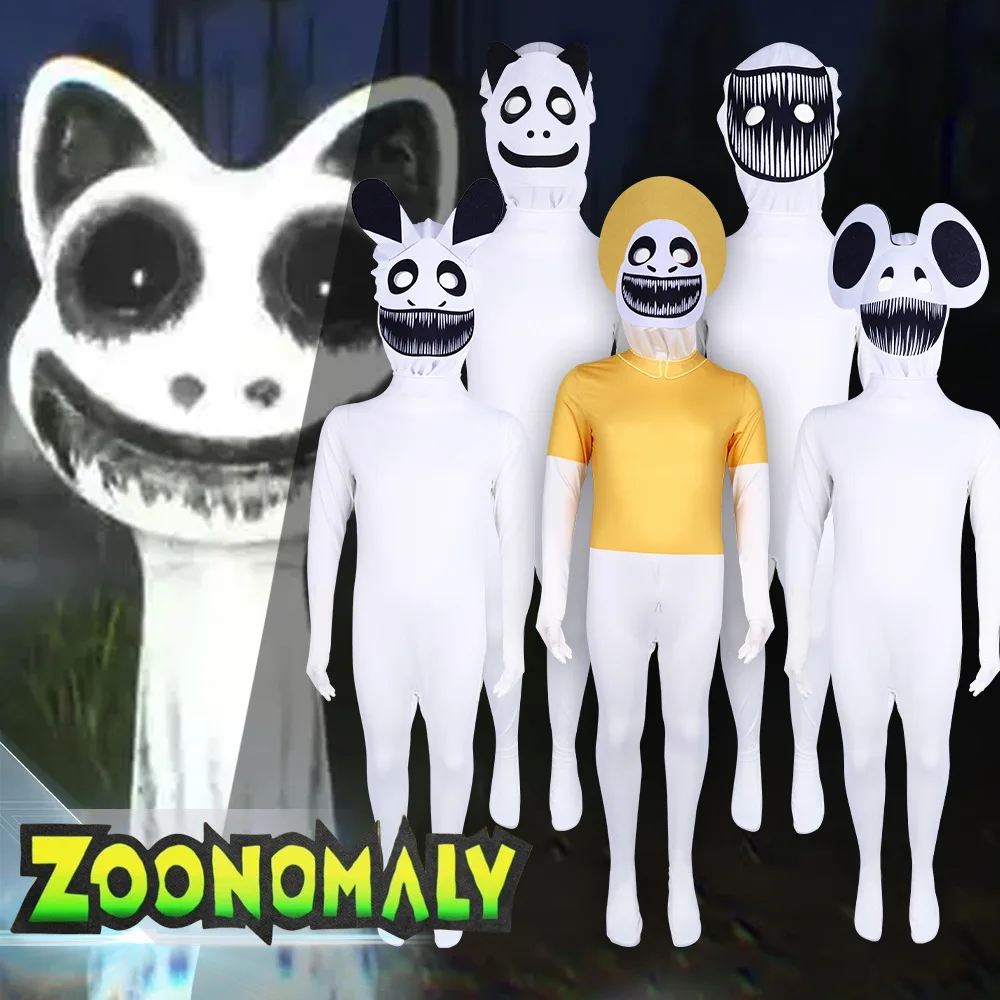 Семейный костюм Zoonomaly для детей и взрослых монстр кролик улыбка кошка арбуз
