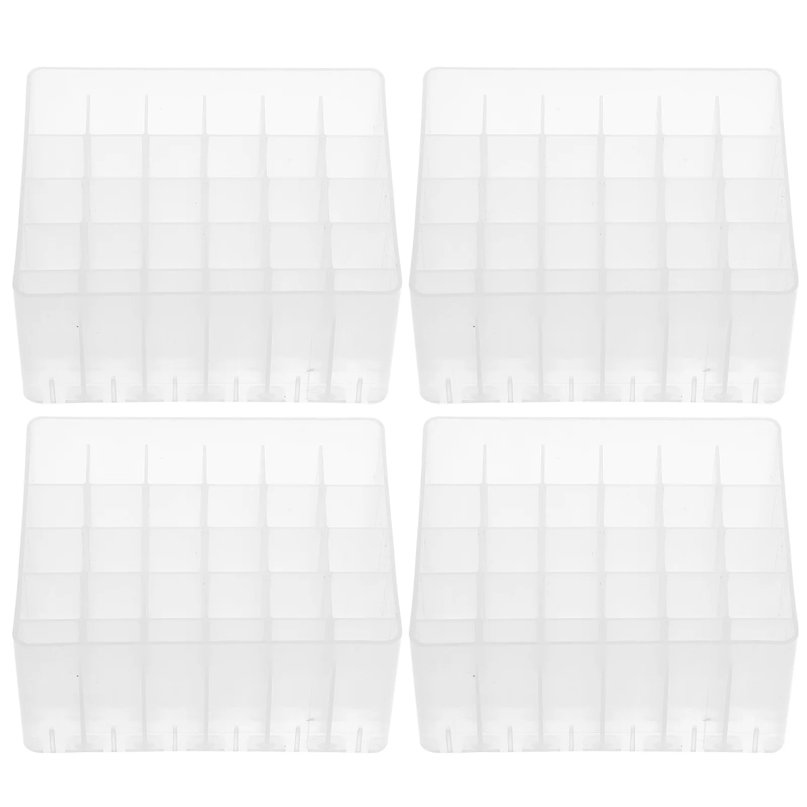 

4Pcs Marker Pen Box Pen Sorting Base Desktop Marker Pen Holder Storage Holder