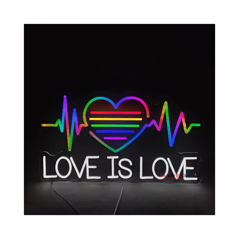(На заказ) Winbo Прямая поставка неоновые огни любовь это буквы знак на заказ