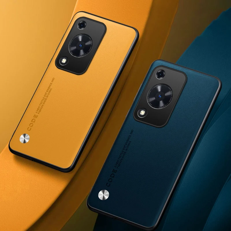 Роскошный чехол из искусственной кожи для Huawei Nova Y72 задняя крышка матовый