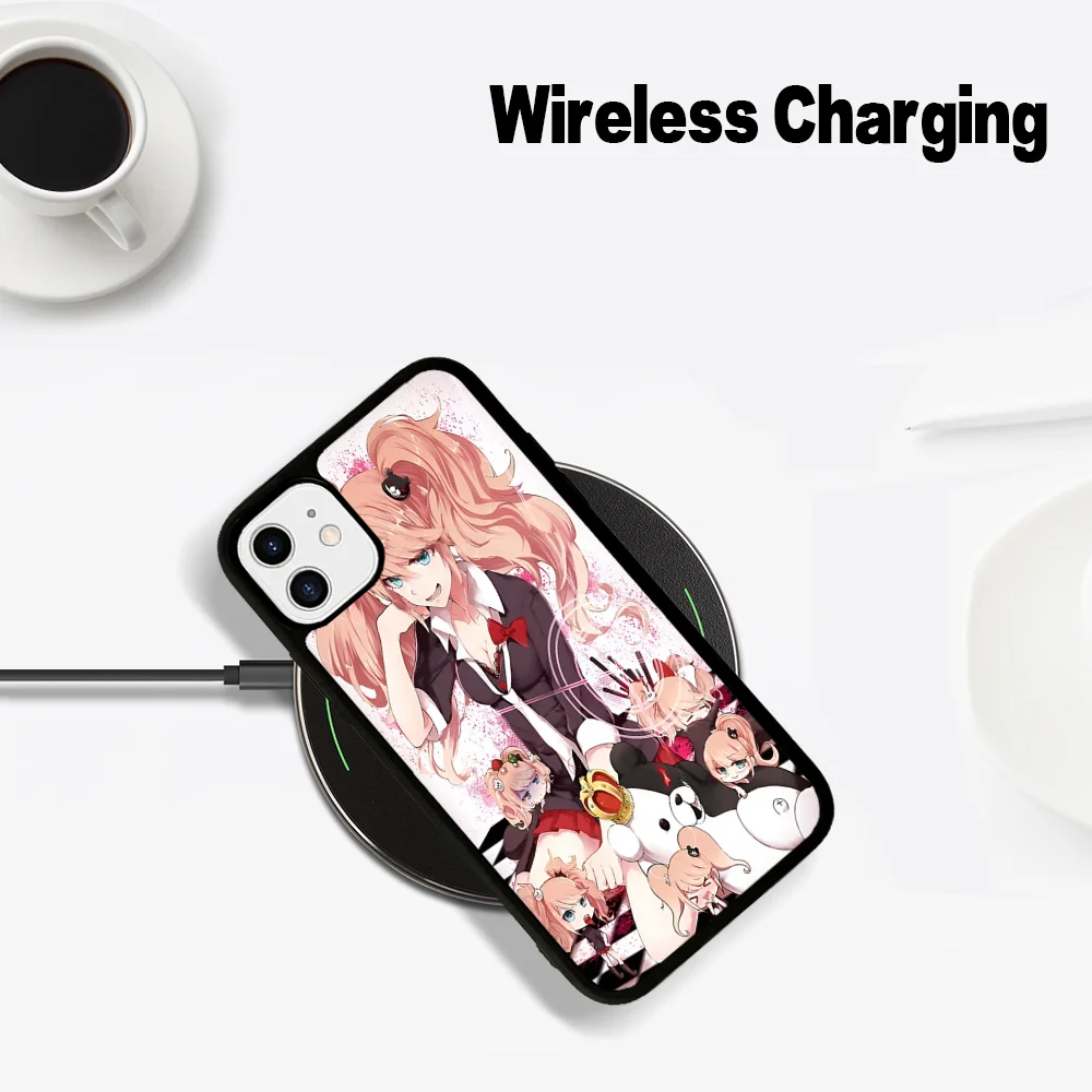 Чехол для телефона D-Danganronpa магнитный чехол iPhone 16 14 13 12 11 15 Pro Max Plus беспроводной