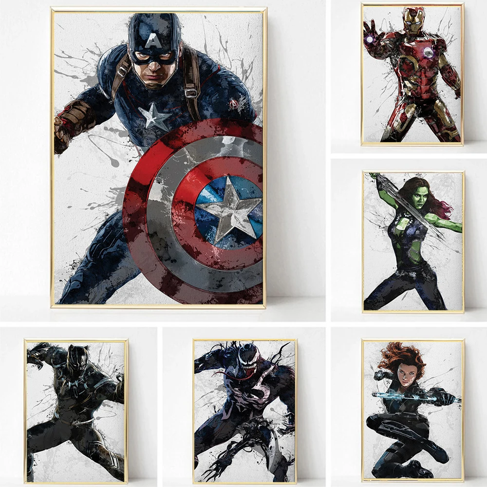 

Набор для рисования на холсте «мстители»