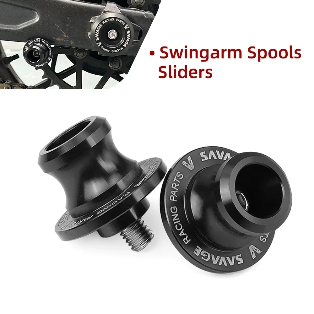 

Слайдеры рамы мотоцикла, слайдер колеса оси для Kawasaki Ninja 650 Z650 Z650RS ER650 EX650 2017-2025, винт подставки для катушки маятника