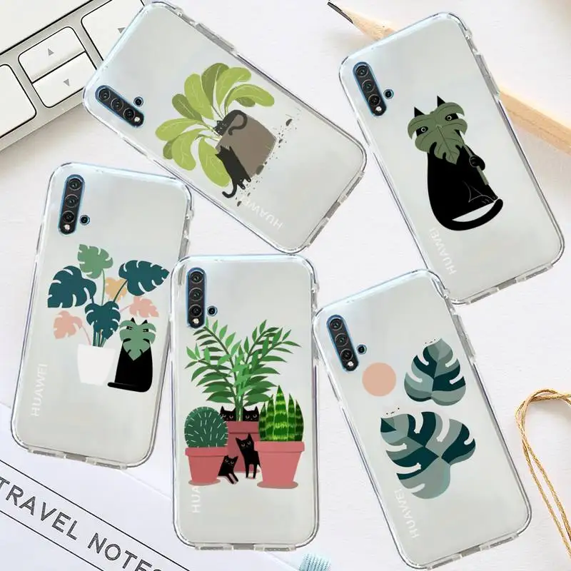 Прозрачный чехол для телефона Huawei honor P mate Y 30 40 20 50 8 70 10 9 a i x c pro lite prime smart с