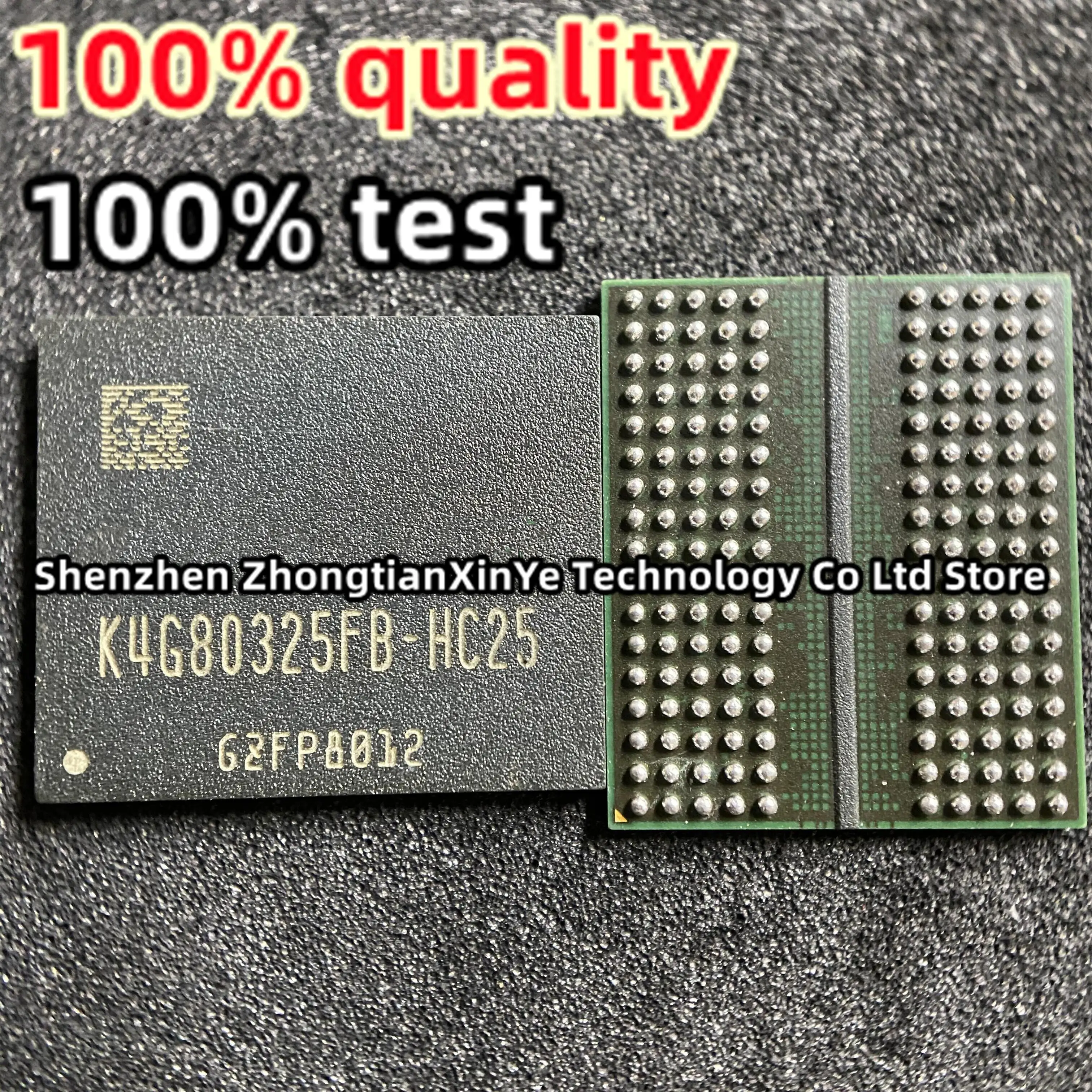 

(1piece)100% test K4G80325FC-HC25 K4G80325FB-HC22 H5GQ8H24AJR-R2C H5GQ8H24MJR-T2C D9TCB D9VVR D9SXD D9SXC test BGA Chipset