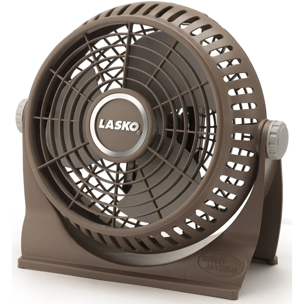 

Lasko 10" Breeze Machine Pivoting Floor/Table Fan in Brown