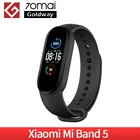 Новый смарт-браслет Xiaomi Mi Band 5 фитнес-браслет 6 цветов Сенсорный экран Смарт-браслет 5 пульсометр 125 мАч Bluetooth 5,0