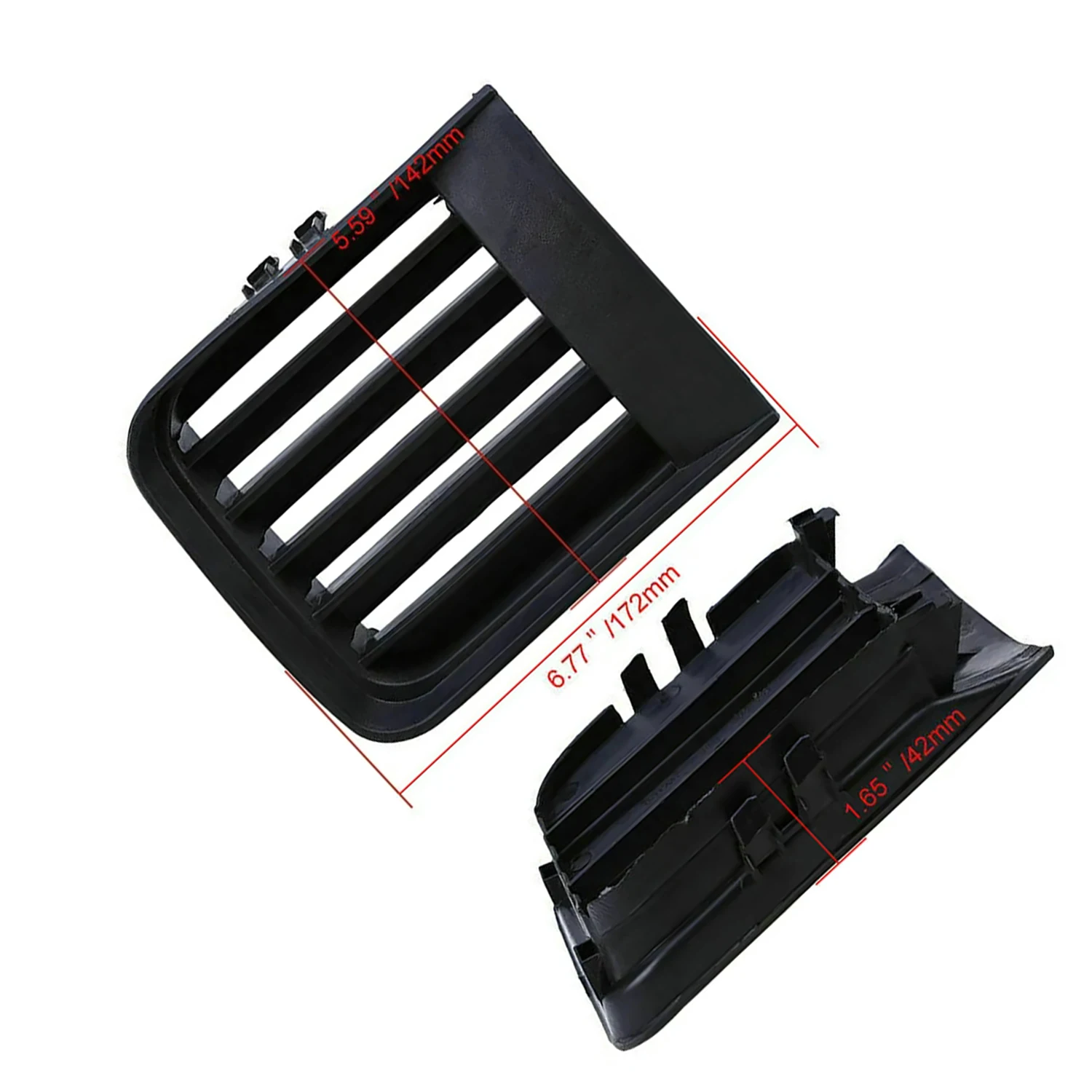 2 шт./компл. передний бампер противотуманная фара гриль крышка для Nissan Pathfinder R50