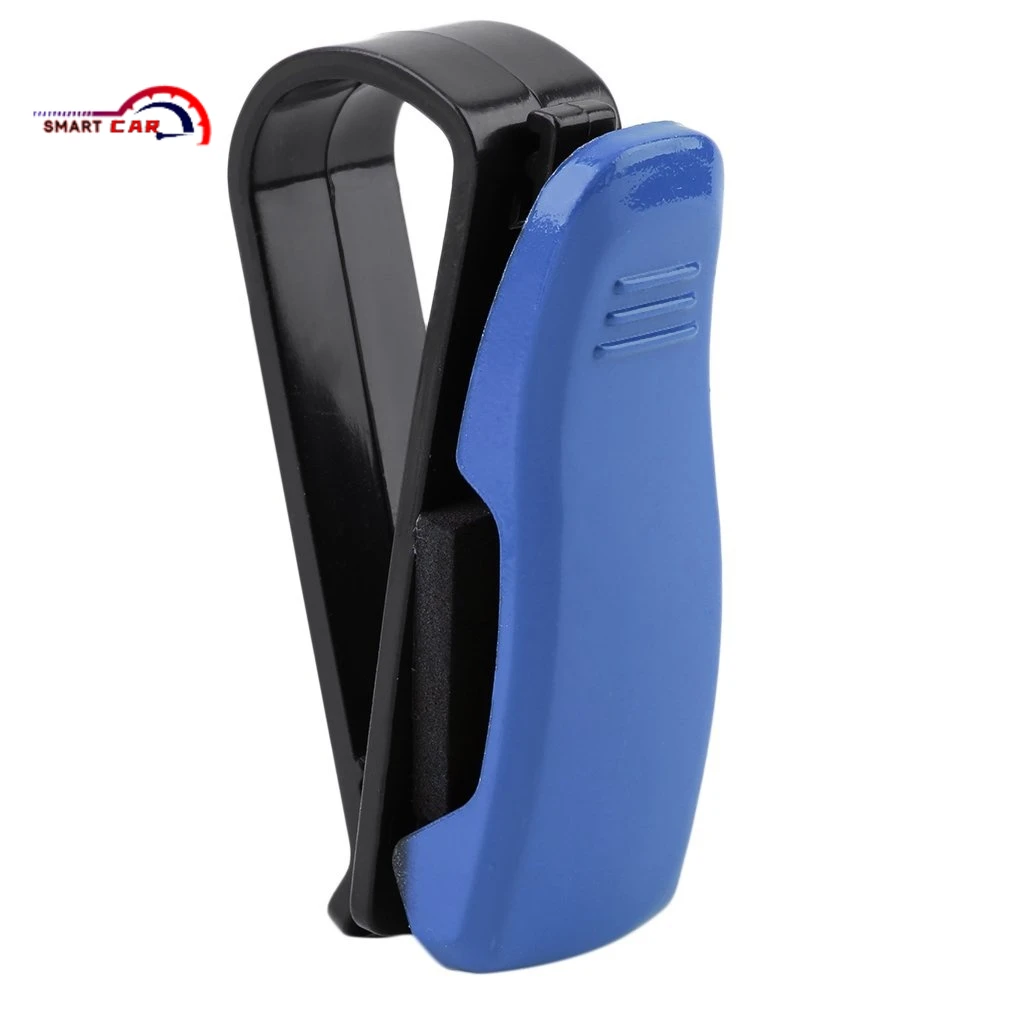 

Black Auto Fastener Car Glasses Holder Auto Vehicle Visor Sunglass Eye Glasses Business Bank Card Ticket Holder Clip Support