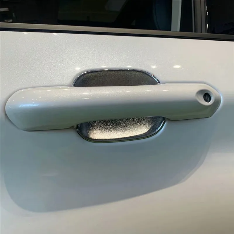 

WELKINRY for Ford Explorer U625 6th Generation 2020 2021 2022 ABS chrome outer car body door cup bowl trim