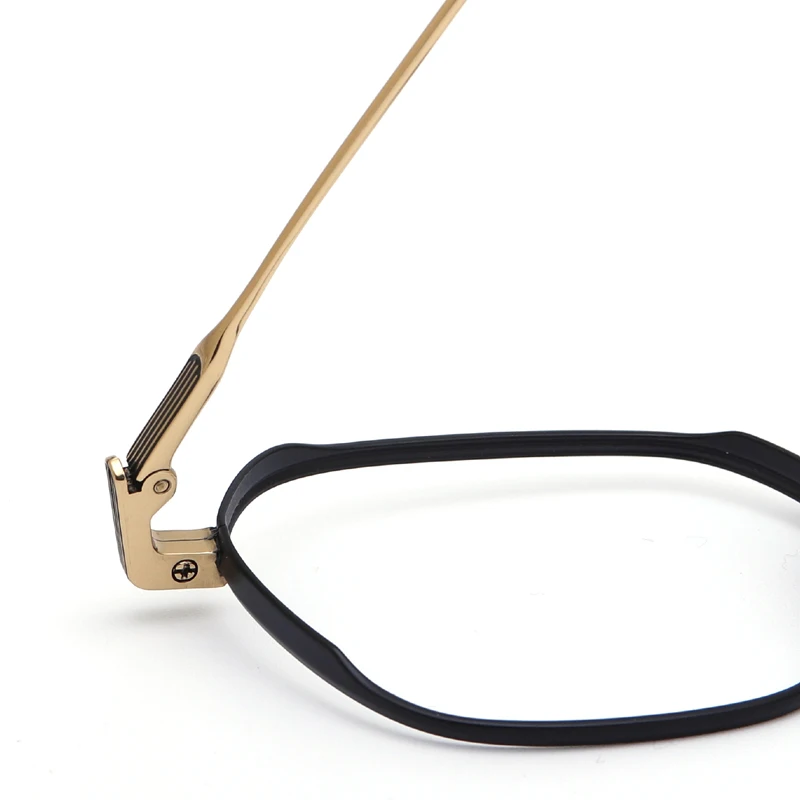 Квадратные очки с чистой титановой оправой мужские деловые для коррекции миопии