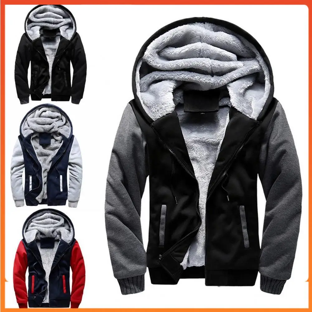 

Men's Winter Jacket Camouflage Thicken Jackets Hooded Fleece Long Sleeve Down Jacket Man Casual Streetwear Men's Clothing 2022