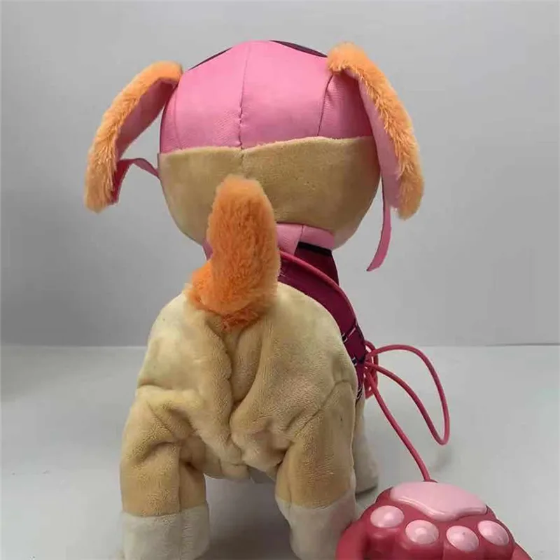 Электрическая прогулочная собака 1 шт. плюшевая игрушка набивное животное с