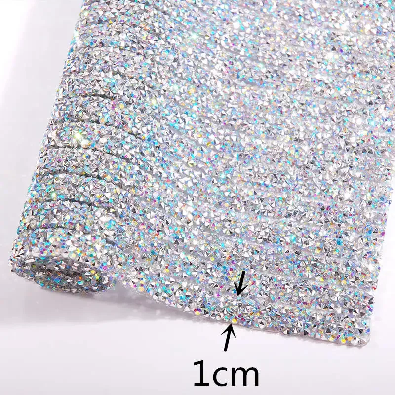 Hotfix AB Rhinestone Trim — 24x40 см железная цепочка для платьев, обуви, свадебной и моды своими руками (без шитья)