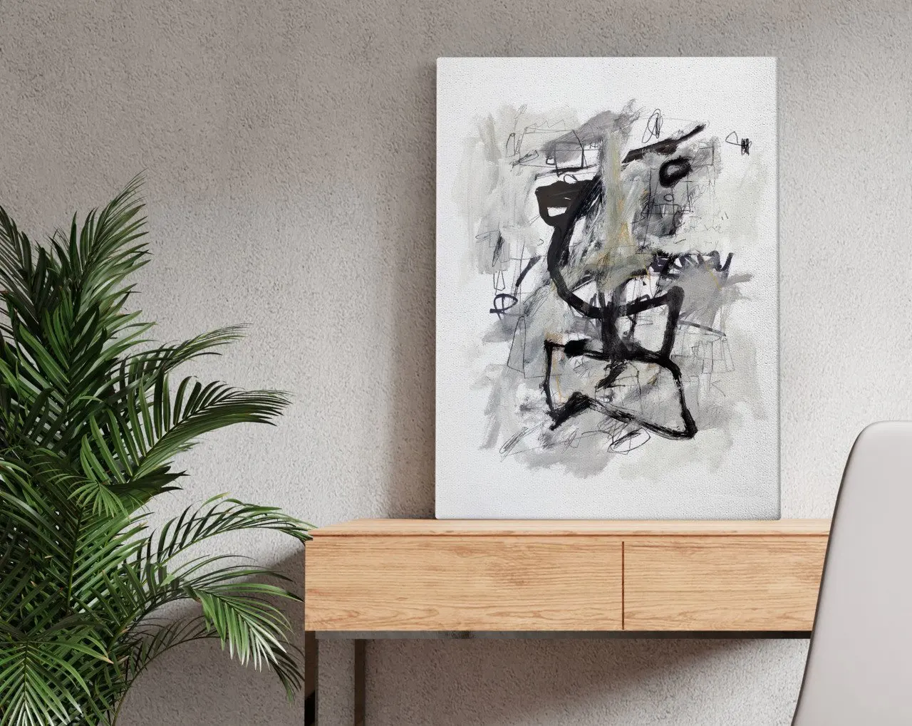 

Холщовый стол BK Home True Life, 50x70 см-1