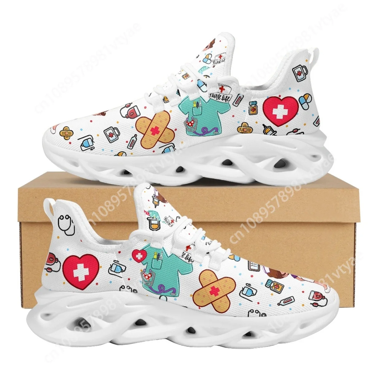 Обувь для медсестер женщин легкие нескользящие кроссовки и девочек медицинская