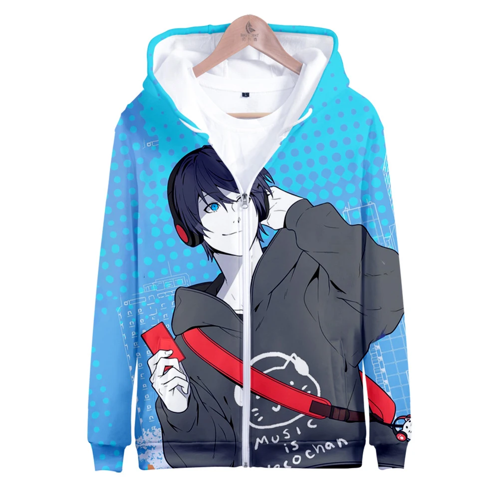 

Толстовка унисекс с капюшоном, на молнии, с 3D-принтом