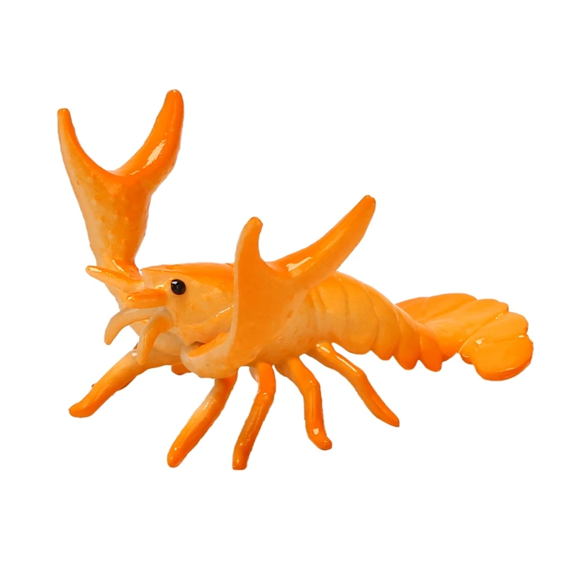 

Creative Cute Lobster Model Pen Holder Weightlifting Lobster Bracket Storage Rack Pen Rack Gift Stationery Orange