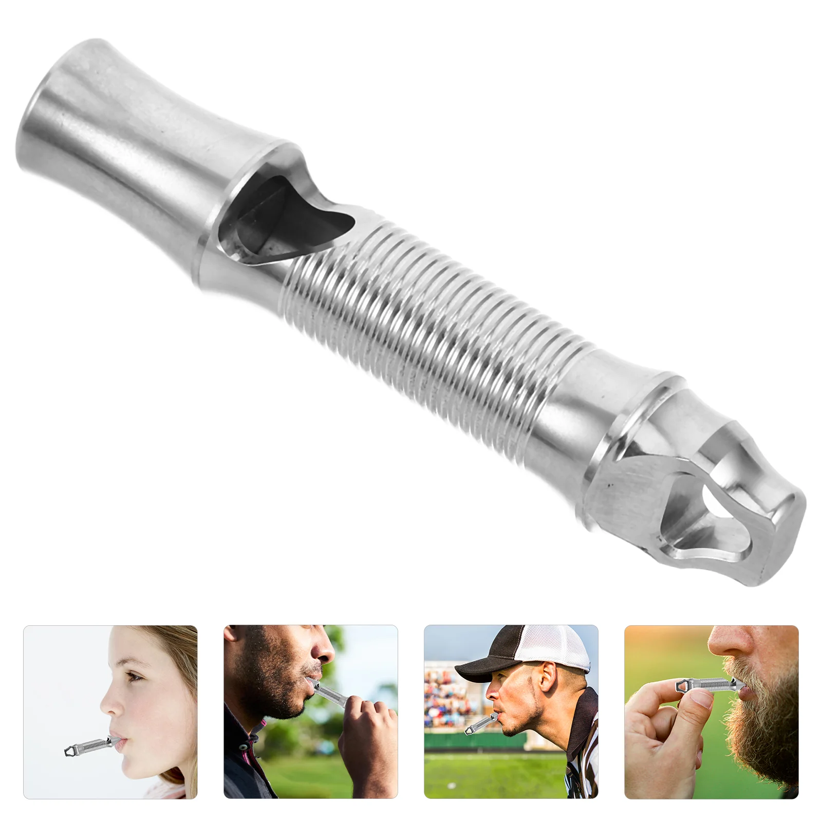 Свисток из нержавеющей стали для экстренных пеших прогулок безопасная