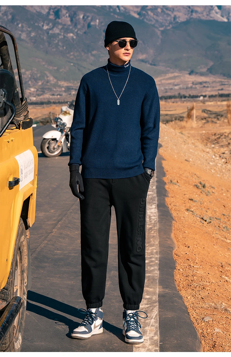 

5801 Trendy Simple Letters Boys Casual Pants Student Solid Color Sports Pants