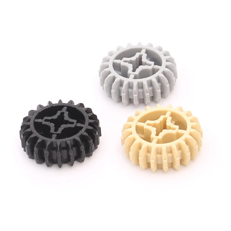 Конструктор Rainbow Pig MOC 32269 высокотехнологичный 20 зубьев двойной скос отверстие оси