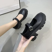 platform shoes stylish wear resistant high heel japanese style platform shoes for dating high heel shoes girls shoes
