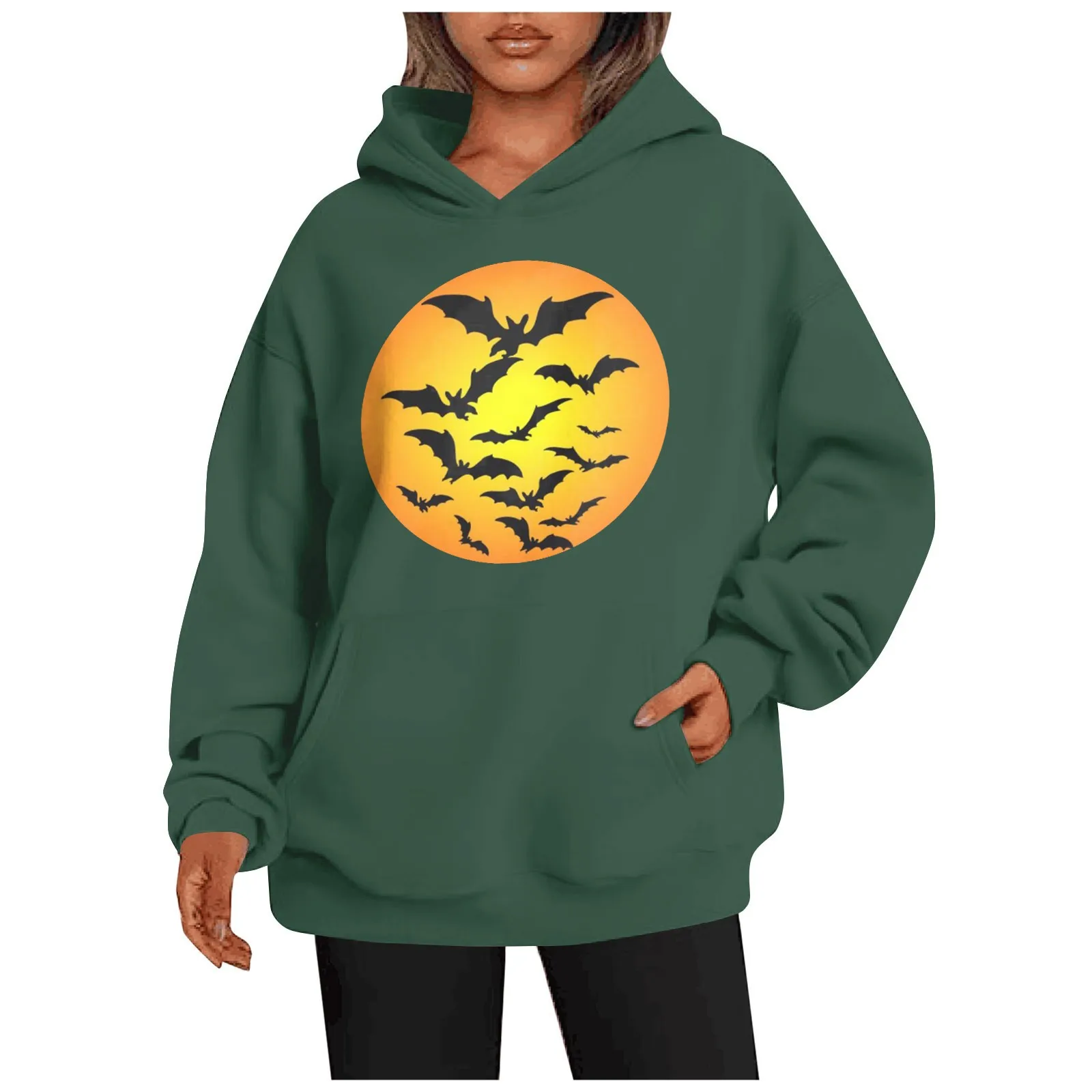 

Женская модная повседневная универсальная Толстовка с длинным рукавом, топ с градиентным принтом, женская футболка, женский Топ