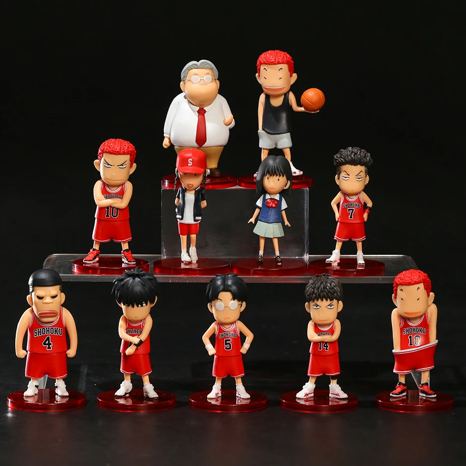 

The First Slam Dunk фильм Shohoku ПВХ Фигурки коллекционные модели игрушки набор