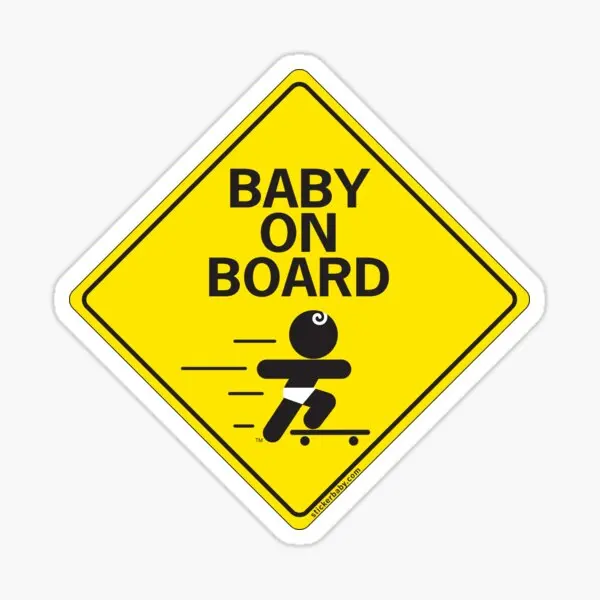 

Baby On Board Sticker Pasting 19CM md18 have baby in the car