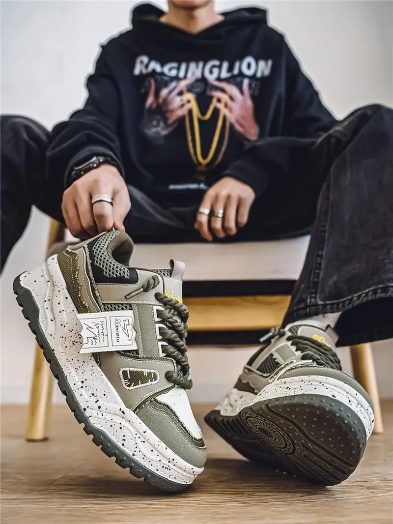 Новинка 2024 модные мужские кроссовки в Корейском стиле для молодых студентов