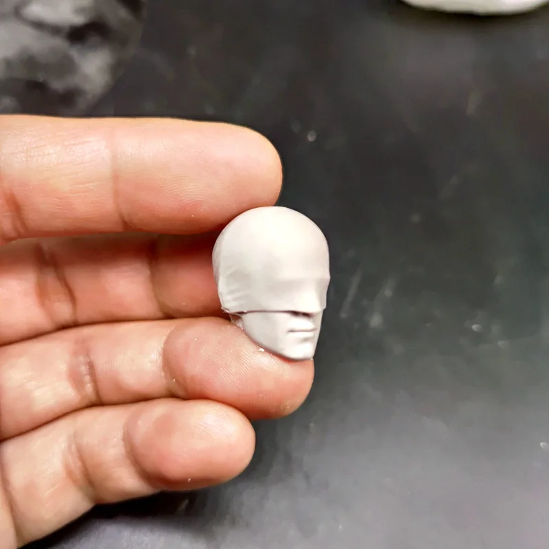 Масштаб 1/12 искусственная голова Неокрашенная подходит для фигуры 6 мл SHF MAFEX Mezco |