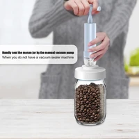 reusable mason jar sealer vacuum kits wide mouth canning food storage packaging home kitchen gadgets accessories