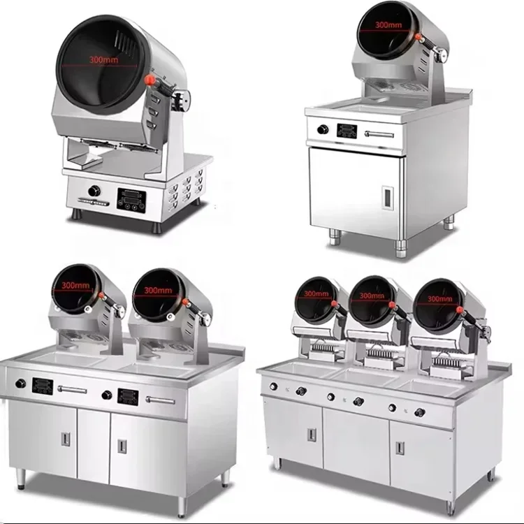 Интеллектуальная машина для жарки робот-плита сковорода вок полностью