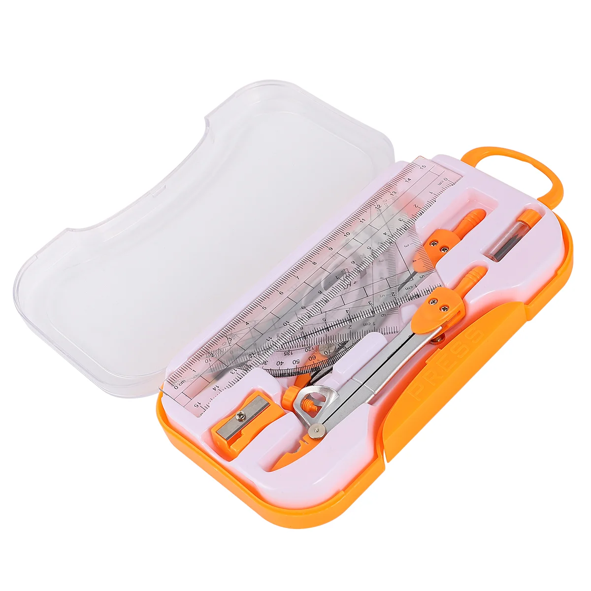 

1 Sets Kids Tool Kit Compasses Set Geometry Drawing Tool Kit Drawing Stationery for Students