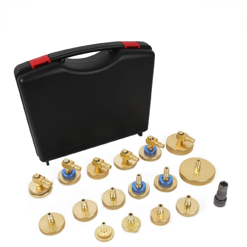 

Autool Ast618 Pulse Brake Oil Changer Connector 17pcs Automobile Brake Extractor Oil Pump Quick Connector