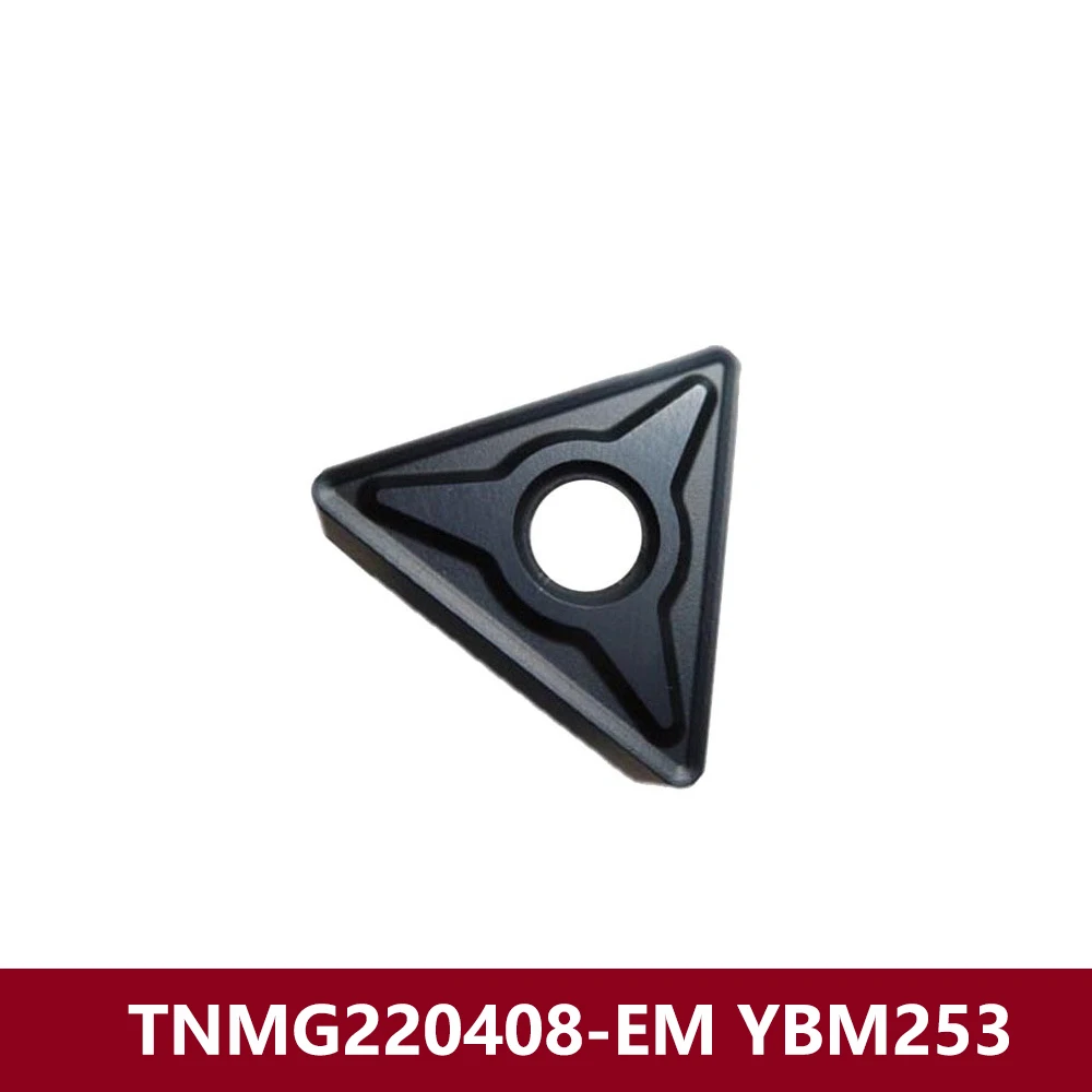 Оригинальный TNMG 220408 -EM YBG205 Лезвие токарного станка с ЧПУ ТНМГ Твердосплавные