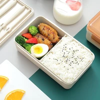 lunch box for kids bpa free microwavable biodegradable wheat straw lunch box eco friendly school food storage containers bento