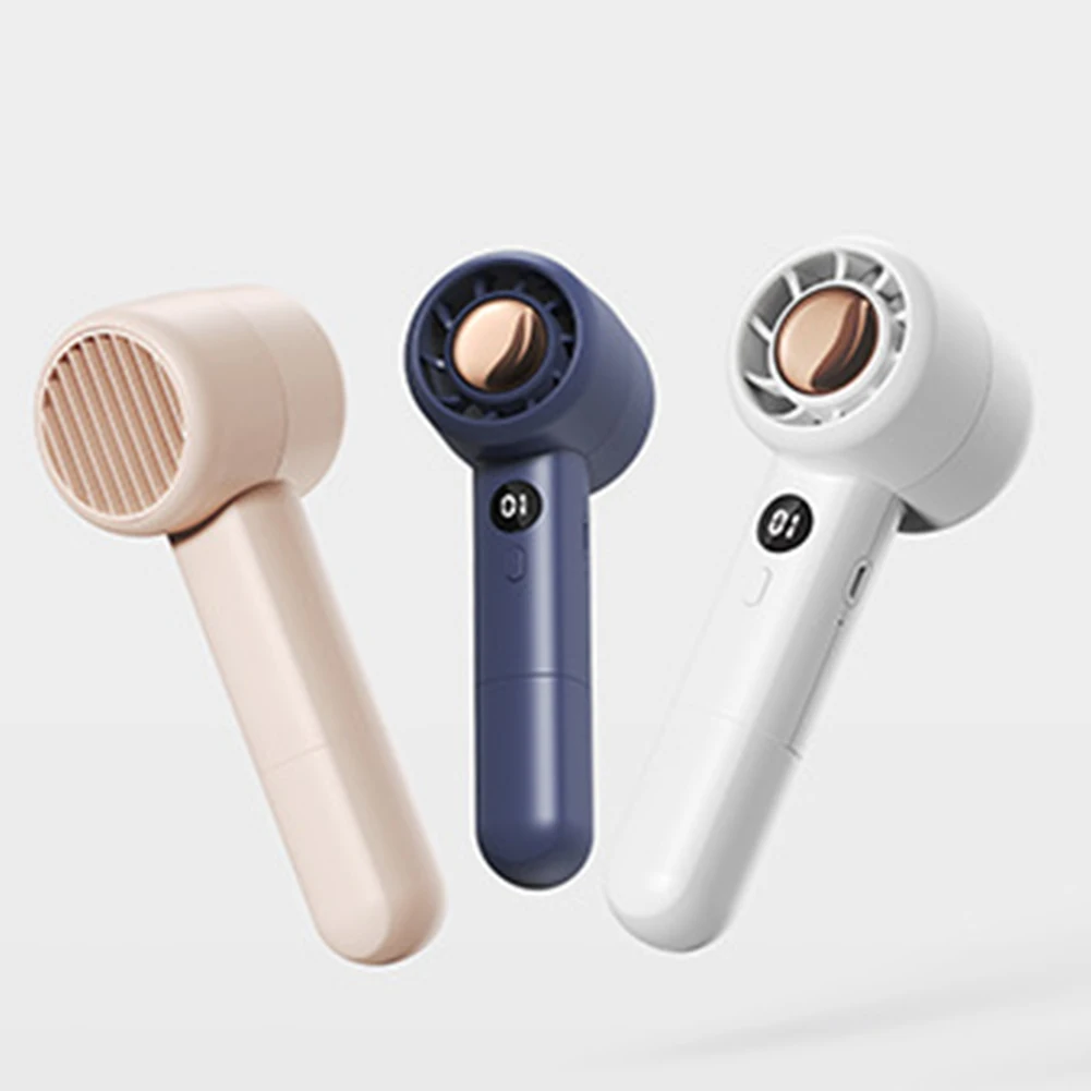 

Mini Portable Fan USB Rech Mini Handheld Fan USB Rechargeable Night Light Cooling Handheld Fan Three Speed Adjust ventilador