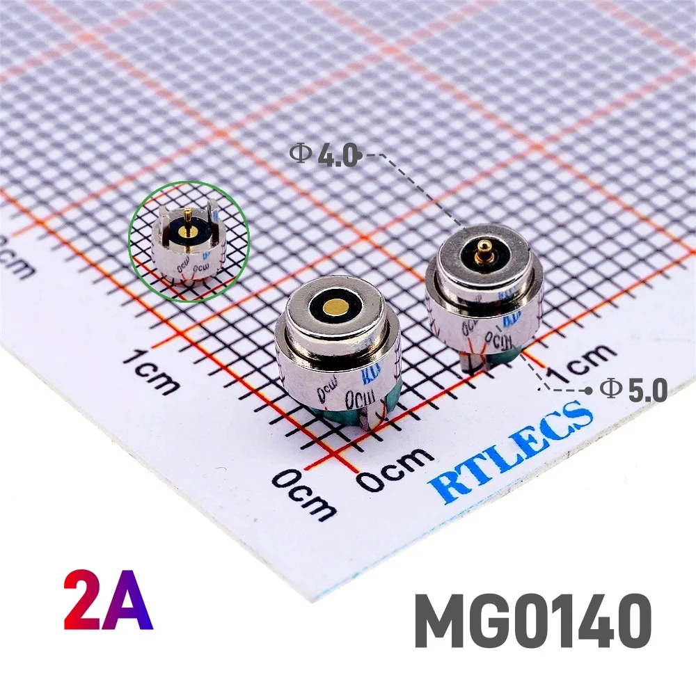 

Мини-1-полюсный диаметр 4,0 мм, круглый 2 А, штекерный и женский разъем Pogo-контактный подпружиненный магнитный зарядный кабель USB Type-C, переносной тип-C
