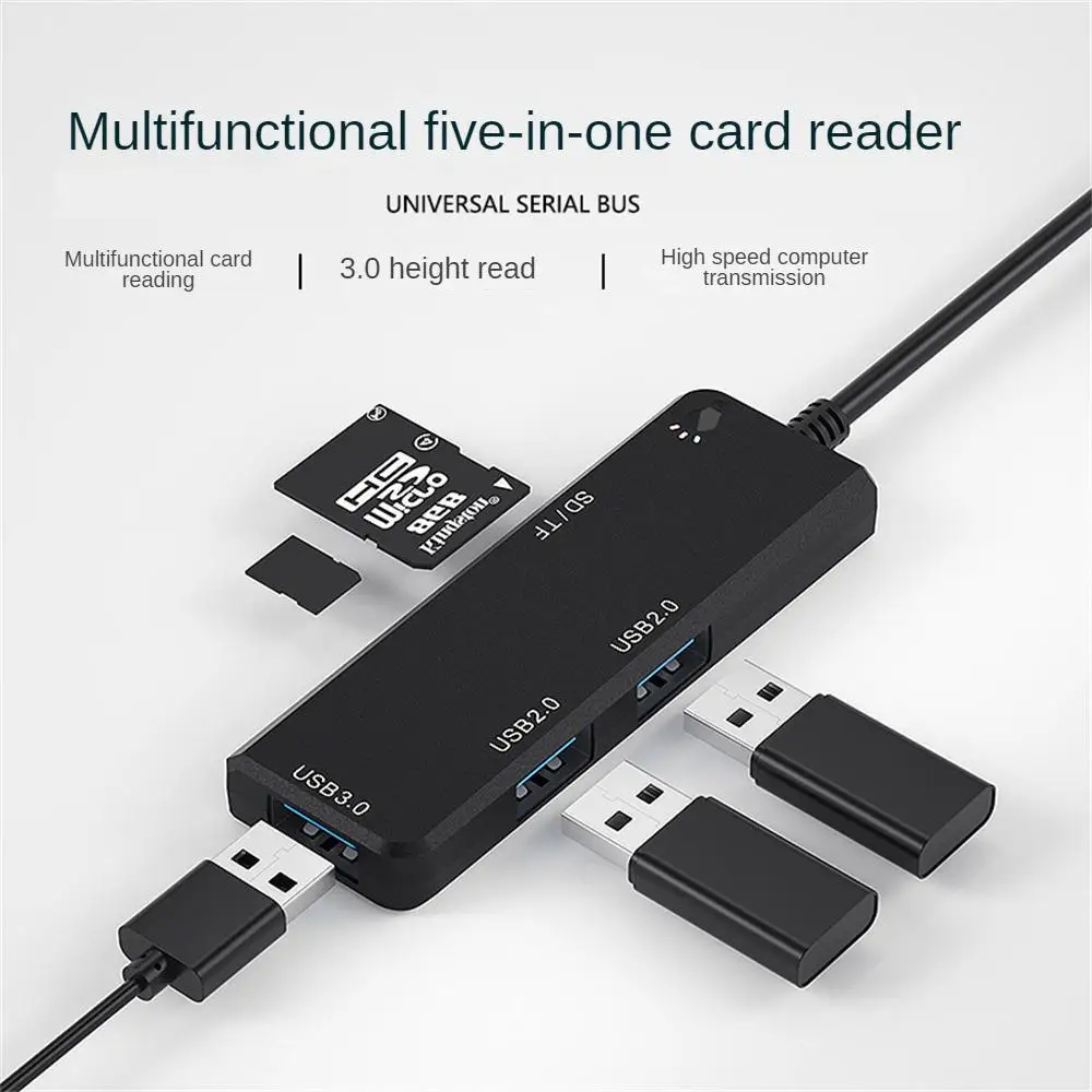 

Usb3.0 Splitter One-to-Four USB HUB Hub Expansion Dock Card Reader For Computer Function Expansion Of USB Port
